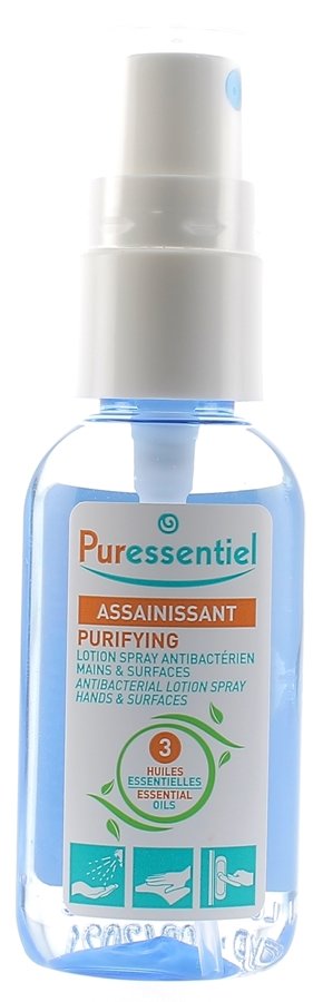Assainissant Lotion Spray Antibactérien Puressentiel - spray 25 ml