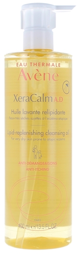 XeraCalm A.D huile lavante relipidante pour peaux très sèches Avène - flacon de 400 ml