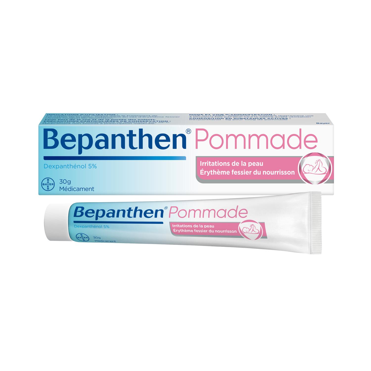 Bepanthen pommade 5% - 2 tubes de 100 g