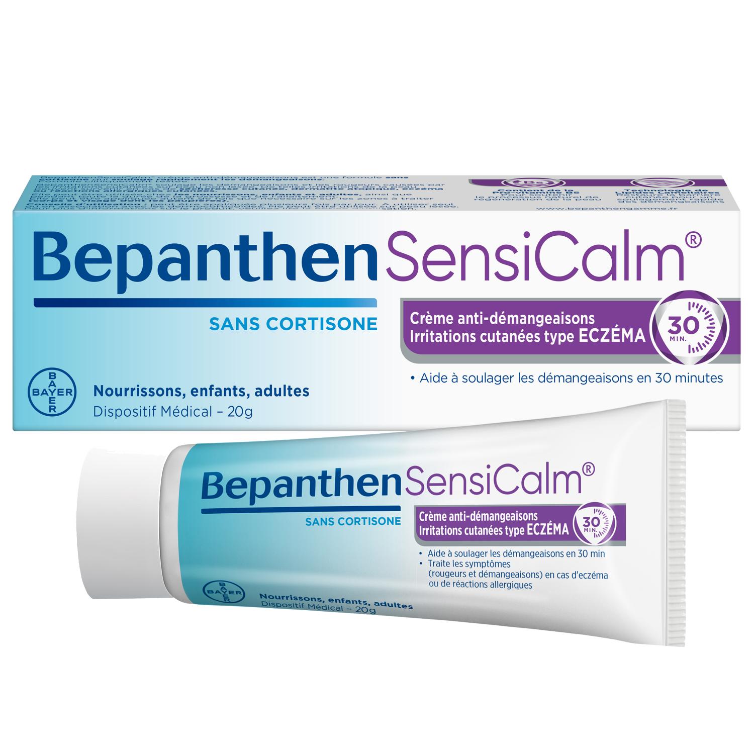 BepanthenSensicalm Crème Anti-Démangeaisons Eczéma 20g