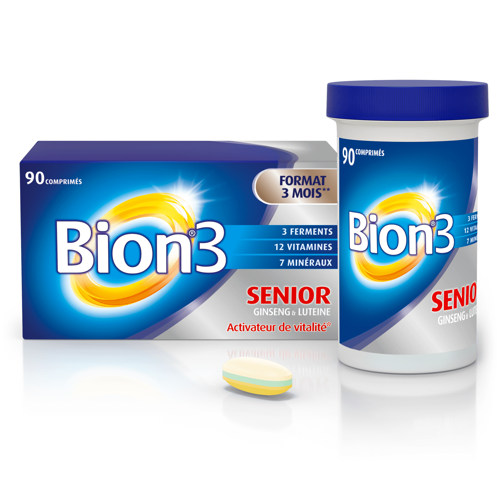 Bion 3 défense seniors - boîte de 90 comprimés
