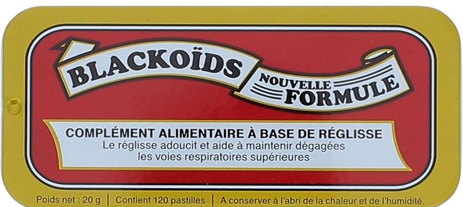 Blackoids du docteur Meur pastille à sucer - boîte de 20g