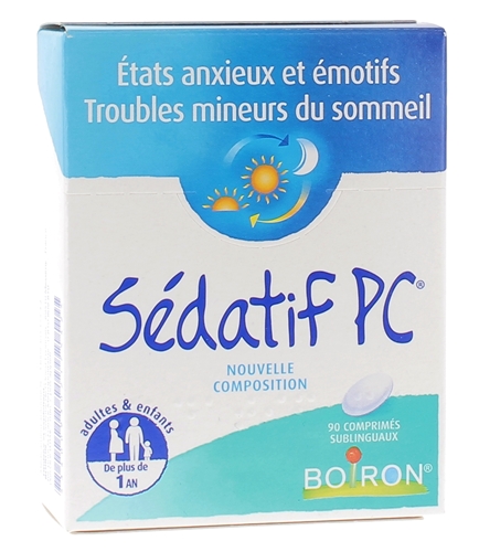 Sédatif PC comprimé Boiron - boite de 90 comprimés