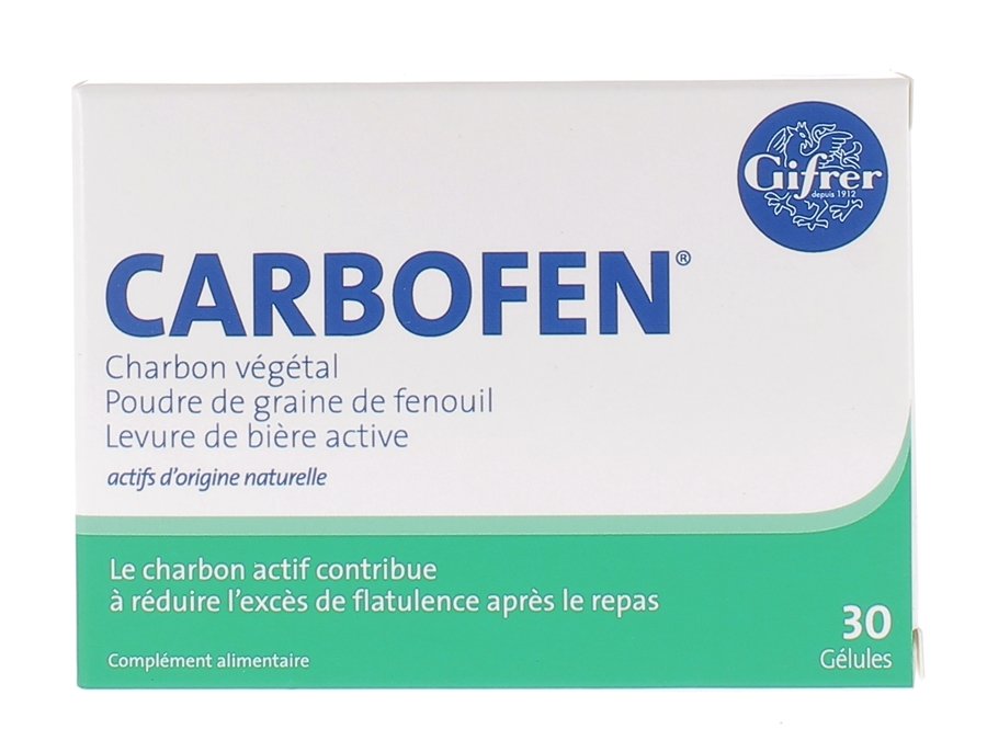 Carbofen - boîte de 30 gélules