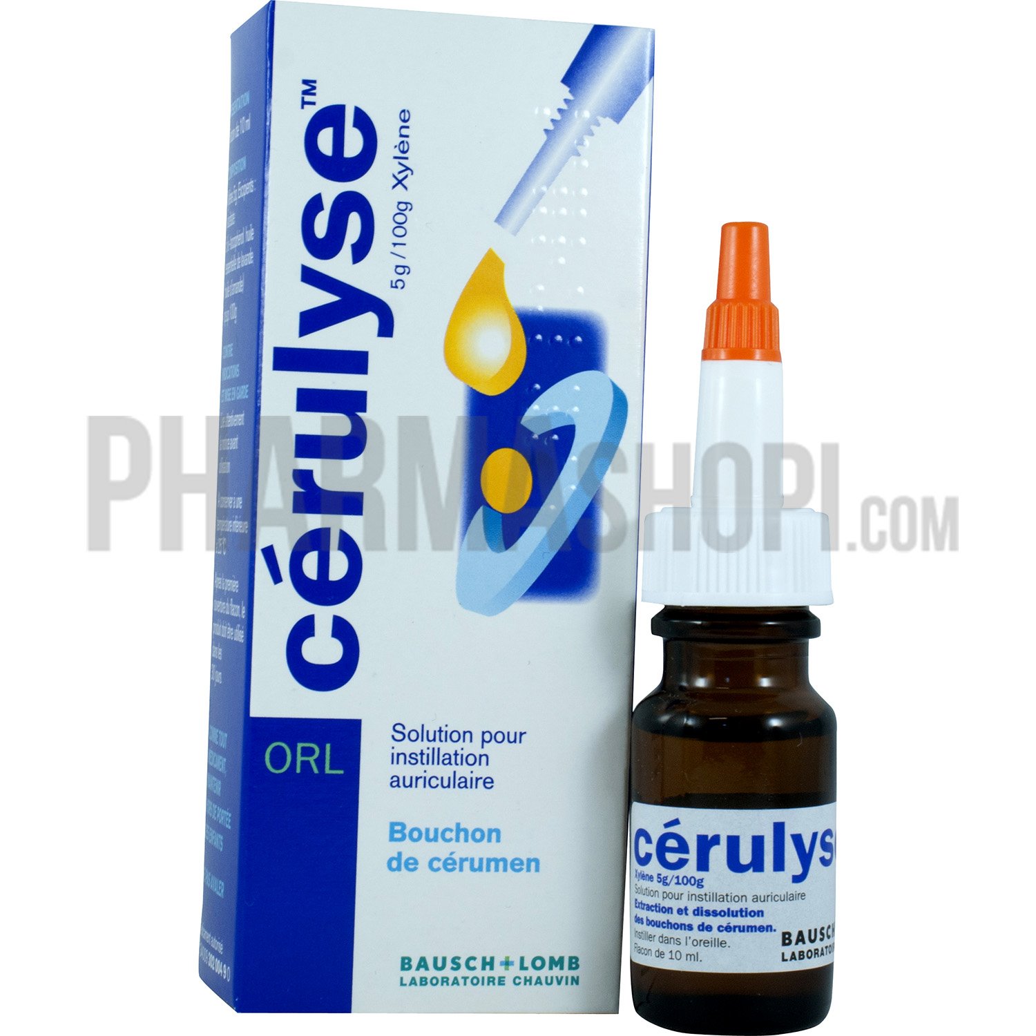 Cérulyse bouchon de cérumen solution auriculaire, Flacon de 10ml