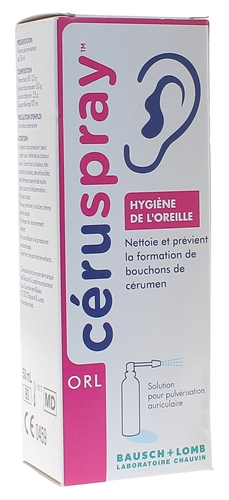 Céruspray solution pour pulvérisation auriculaire, Spray de 50ml