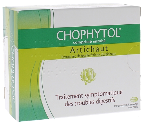 Chophytol 200mg - boite de 180 comprimés enrobés