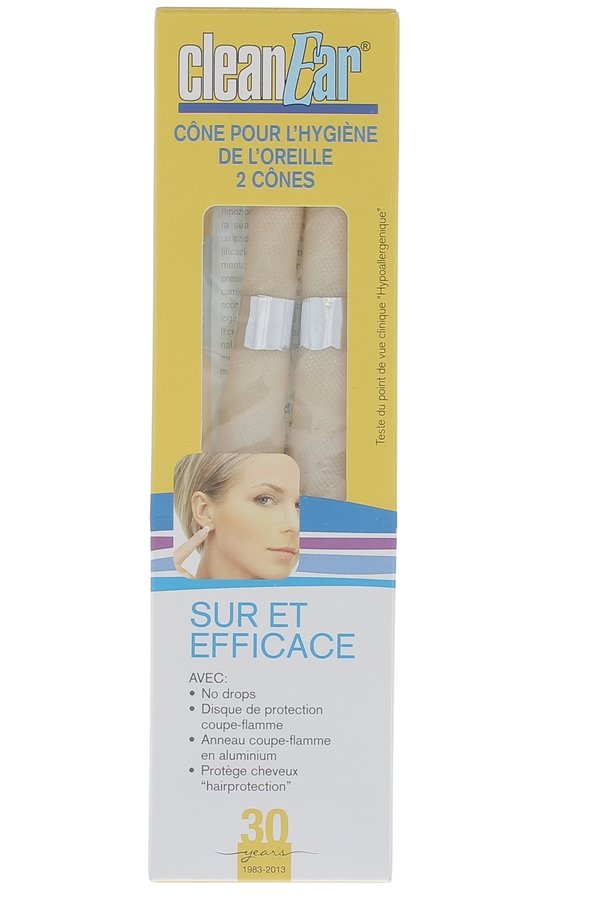 Cleanear cone pour hygiène oreille - 2 cones