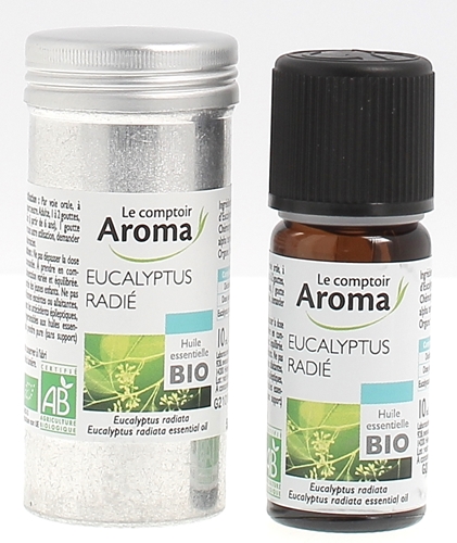 Huile essentielle d'Eucalyptus radié Le comptoir Aroma - flacon de 10 ml