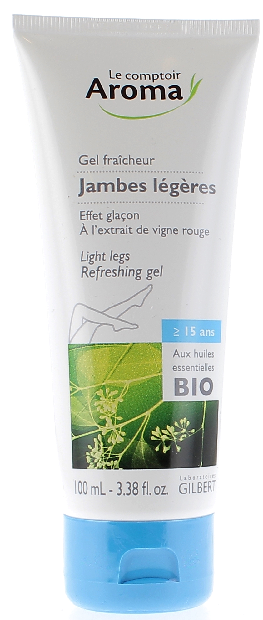 Gel fraîcheur jambes légères Le Comptoir Aroma