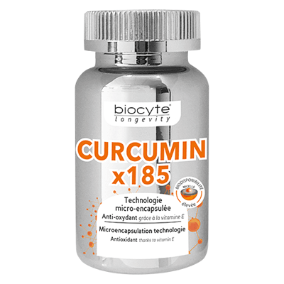 Curcumin Forte x185 Biocyte : anti inflammatoire naturel Curcumin Forte x185 Biocyte : anti inflammatoire naturel