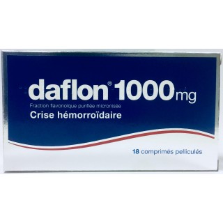 Daflon 500 mg comprimés - Médicament produit pour la circulation et les  hémorroïdes