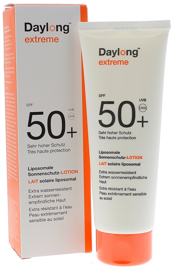 Lait solaire liposomal extreme SPF 50+ Daylong, tube de 100 ml