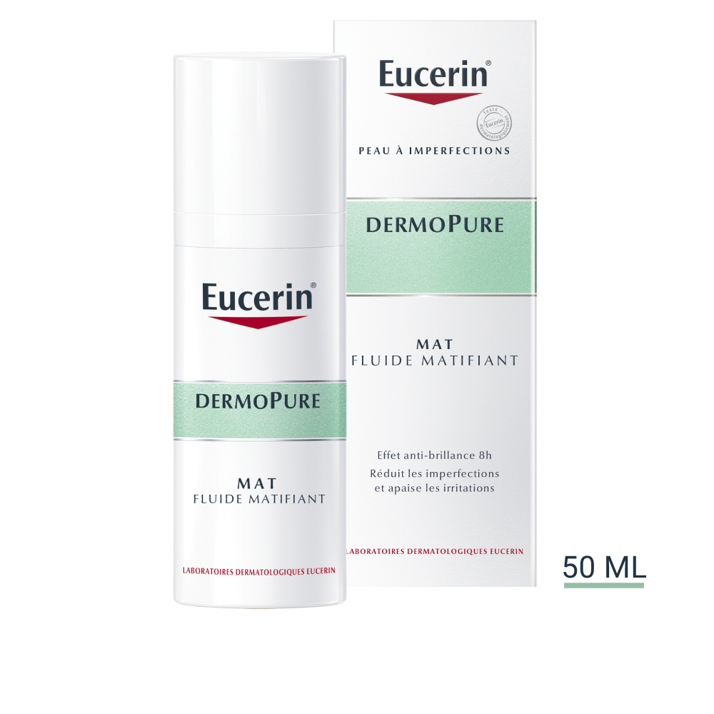 Dermopure Mat fluide matifiant Eucerin - tube de 50 ml