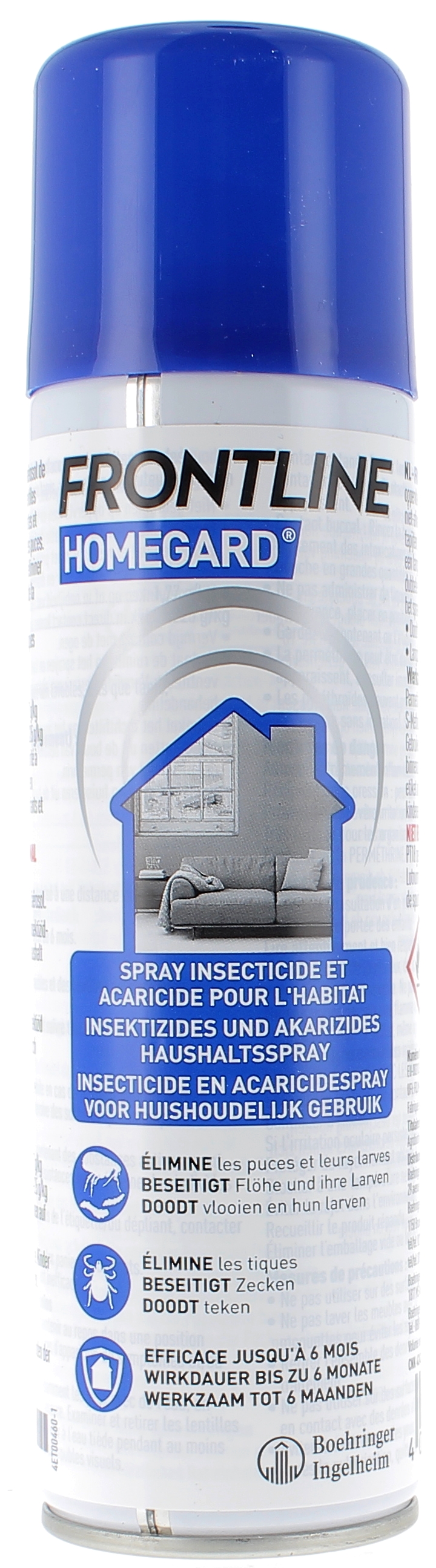 Homegard Spray insecticide et acaricide habitat Frontline - spray de 250 ml