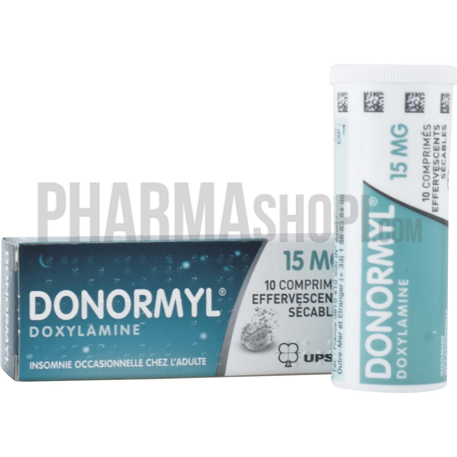 Donormyl 15mg comprimé effervescent - 10 comprimés