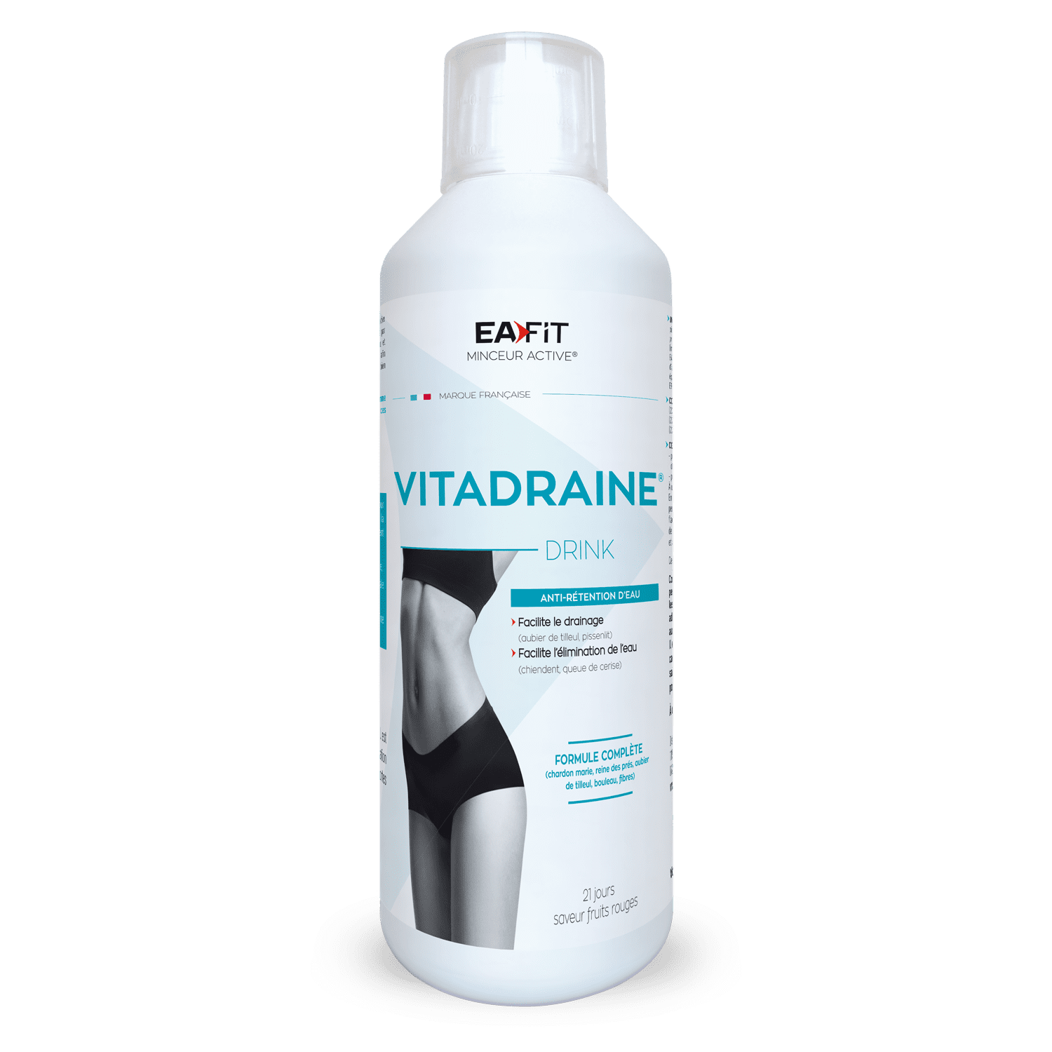 Vitadraine drink draineur anti-rétention d'eau Eafit - flacon de 500 ml