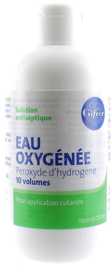 Eau oxygénée 10 volumes Gifrer - 250 ml