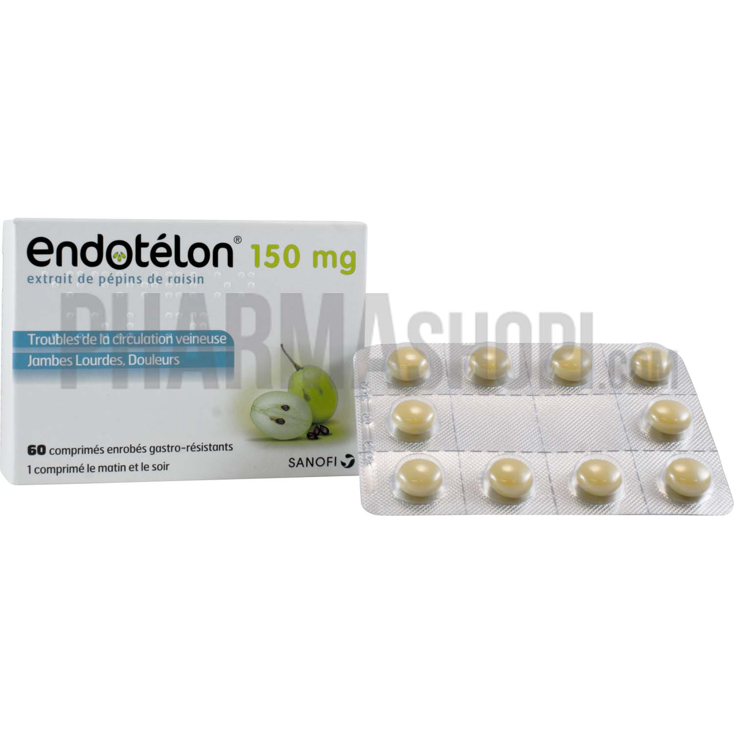 Endotélon 150mg comprimé gastro-résistant - 60 comprimés