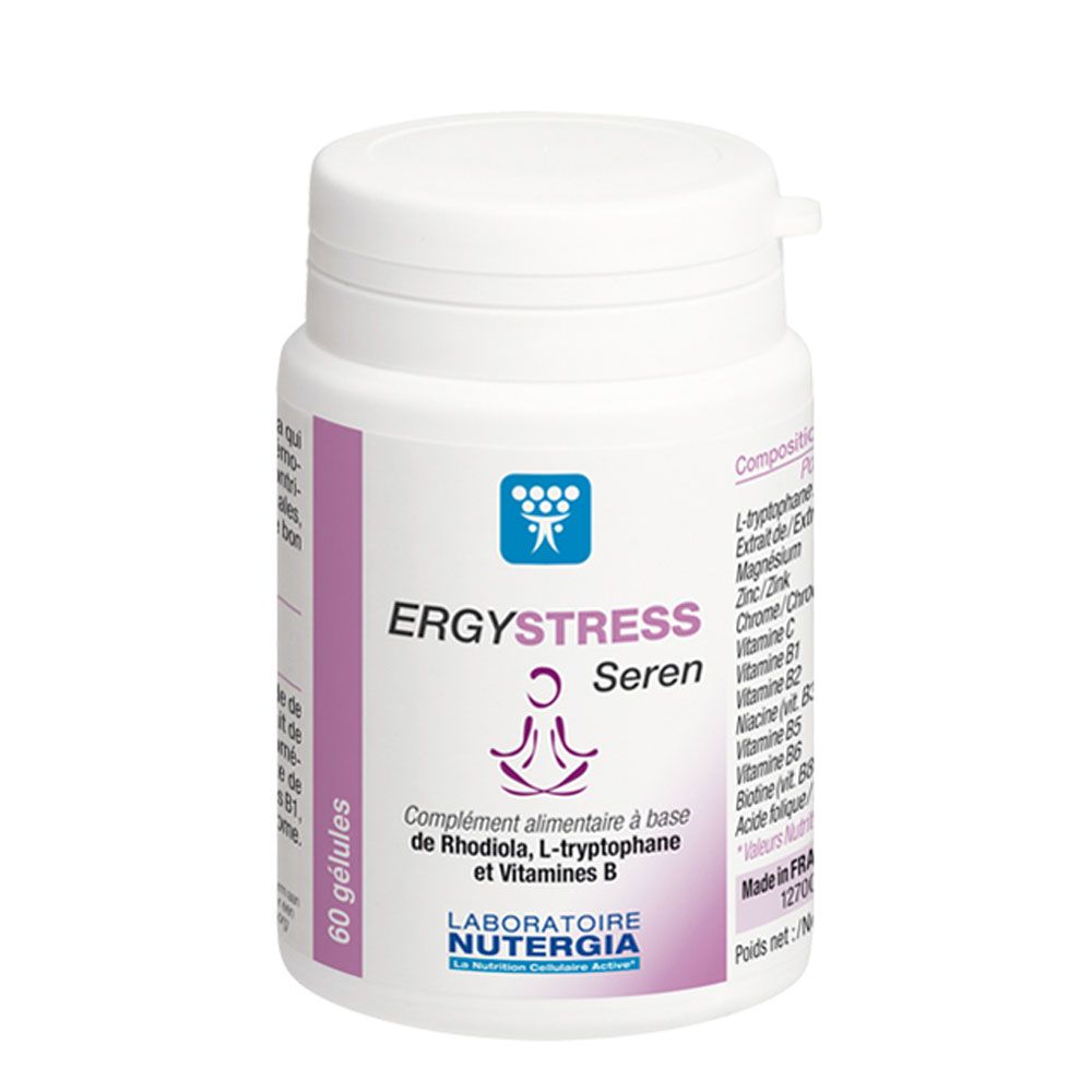 Ergystress seren Nutergia - pot de 60 gélules