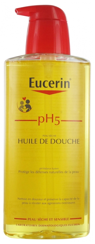 pH5 protection huile de douche Eucerin - flacon de 400 ml