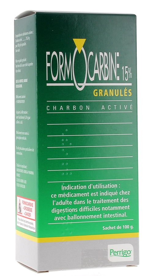 Formocarbine 15% granulés - sachet de 100g