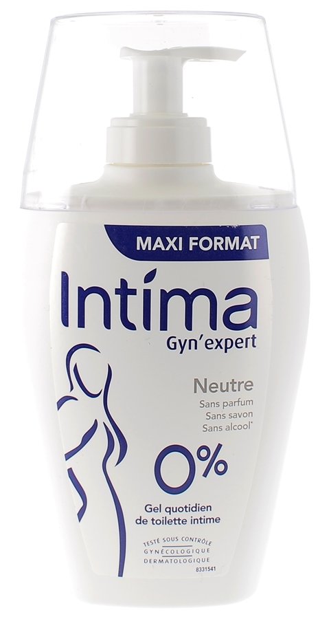 Gel quotidien toilette intime neutre Intíma Gyn'expert - flacon 240 ml