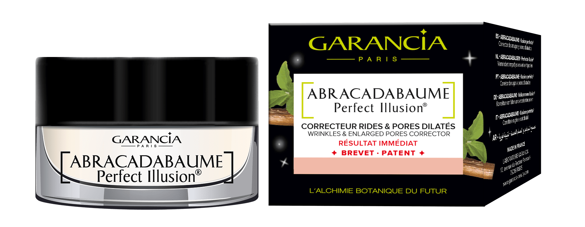 Abracadabaume Perfect Illusion rides et pores dilatés Garancia - pot 12 g