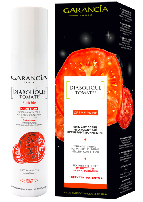Crème Hydratante Visage à La Tomate Et Acide Hyaluronique - Anti-âge Et éclat - Neuf