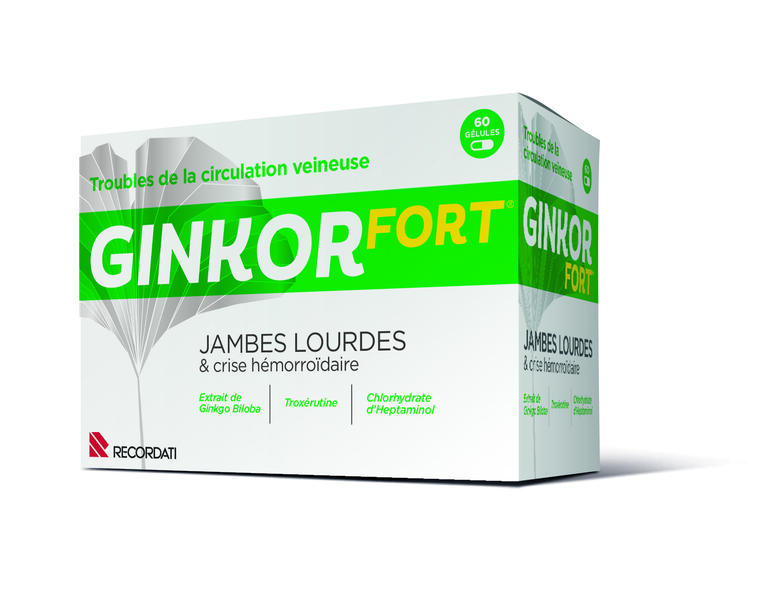 Ginkor fort gélule - boîte de 60 gélules