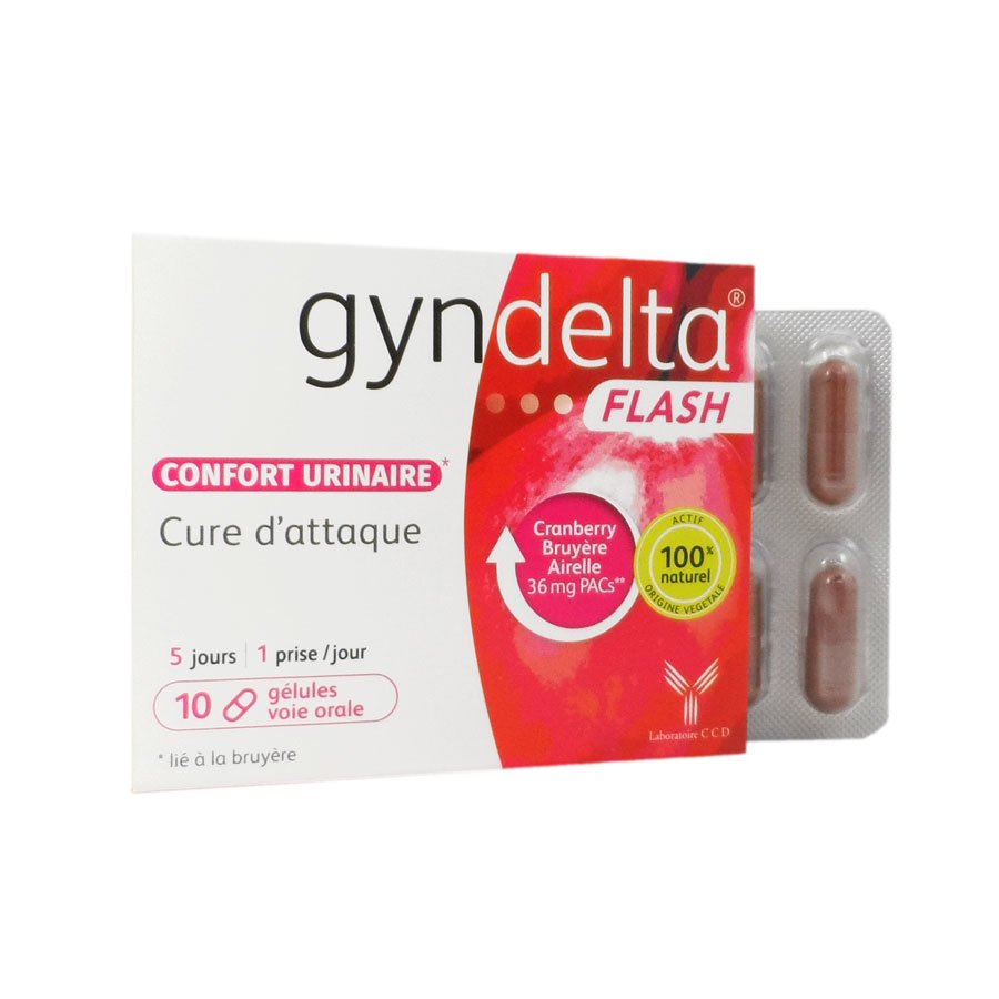 Gyndelta flash - boite de 10 Gélules