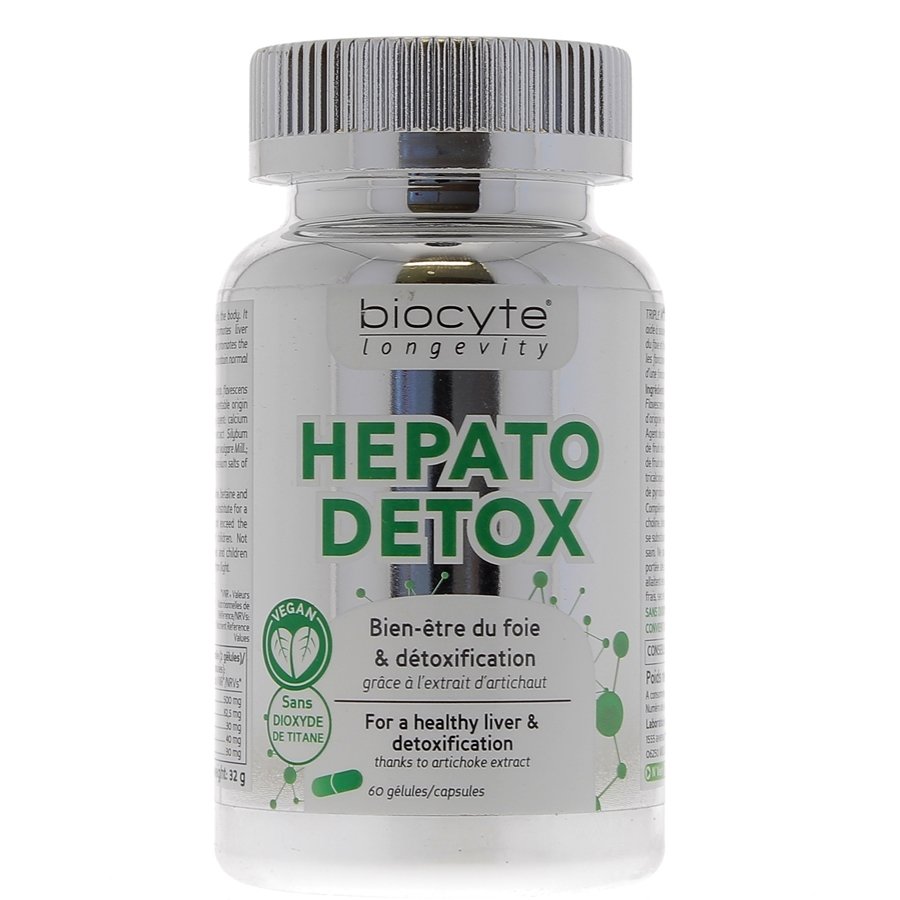Hepato Detox Biocyte - 60 gélules micro-encapsulés