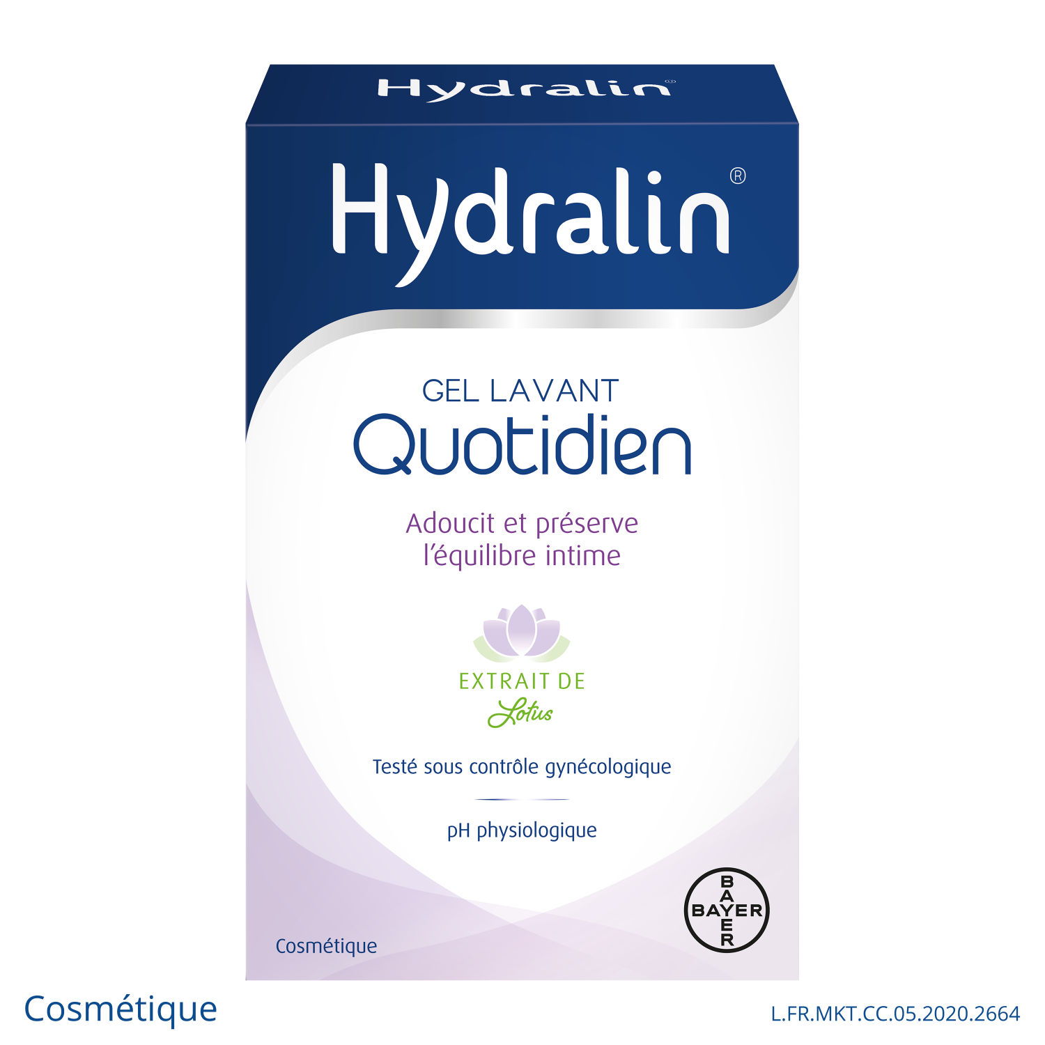 Hydralin Quotidien Gel Lavant 100ml équilibre intime