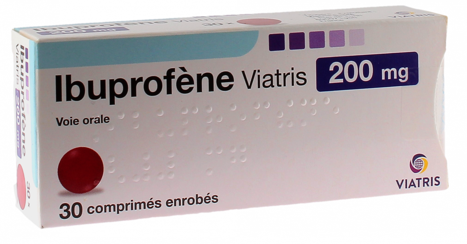 Ibuprofène 200mg comprimés, Douleurs et fièvre 30 comprimés