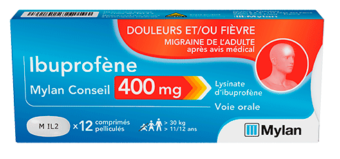 Ibuprofène 400 mg en vente sans ordonnance sur Pharmashopi