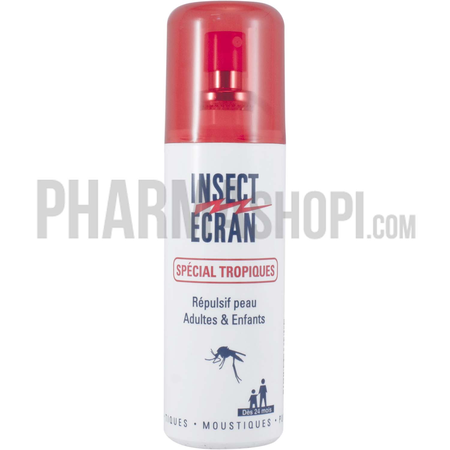 Cooper - Insect Ecran Tropiques - Répulsif Insecte - Lot de 2 x 75 ml
