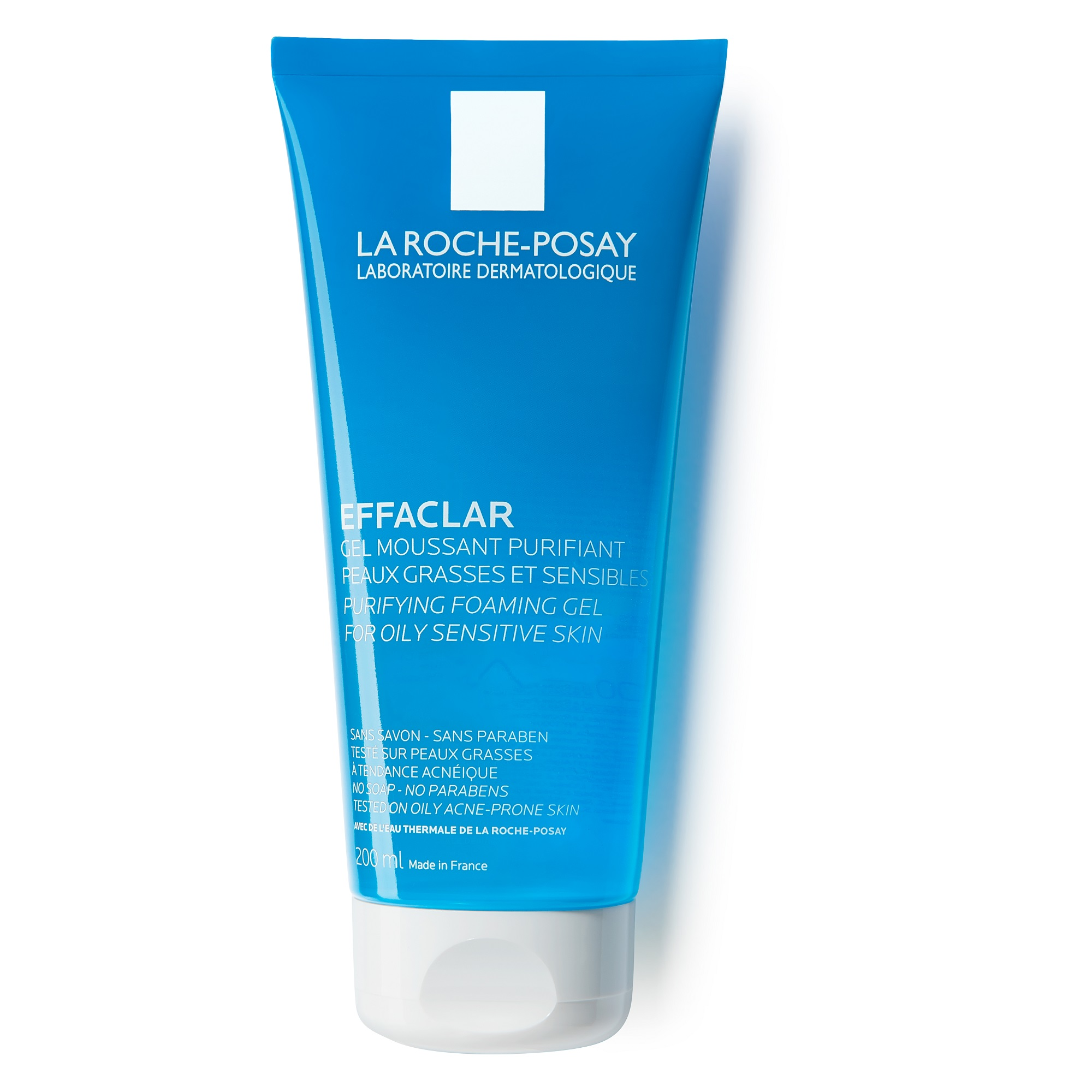 Effaclar gel moussant purifiant peaux grasses et sensibles La Roche ...