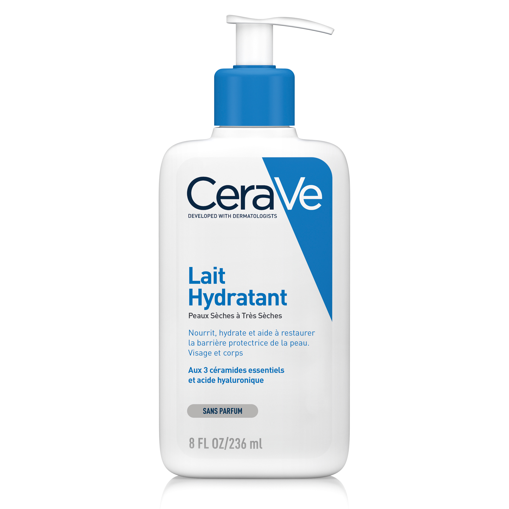 Lait hydratant CeraVe - flacon de 236 ml