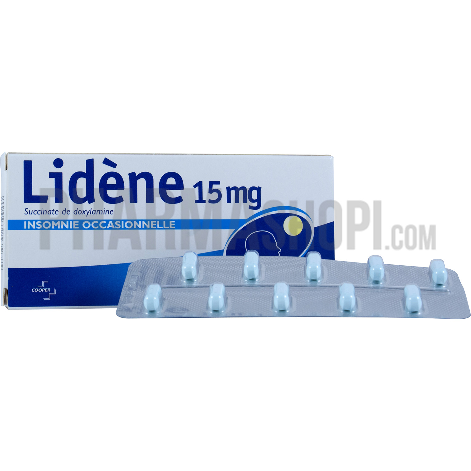 Lidène 15mg comprimé pelliculé sécable - boite de 10 comprimés