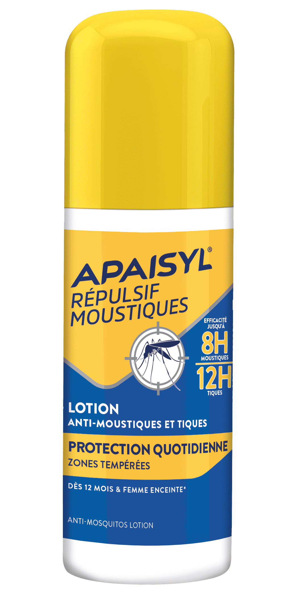 Lotion anti-moustiques et tiques Apaisyl - spray de 90 ml