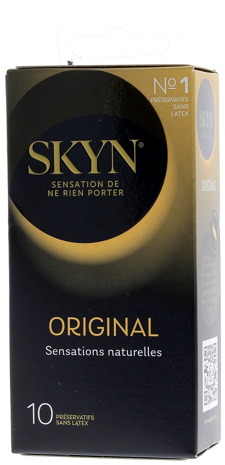 Préservatifs Skyn Original sans latex Manix - boîte de 10 préservatifs