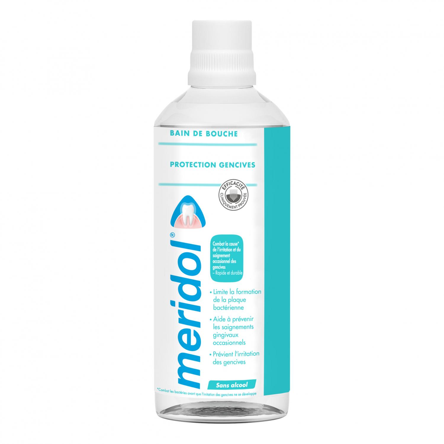Bain de bouche contre l'inflammation des gencives Meridol Bain de bouche contre l'inflammation des gencives Meridol
