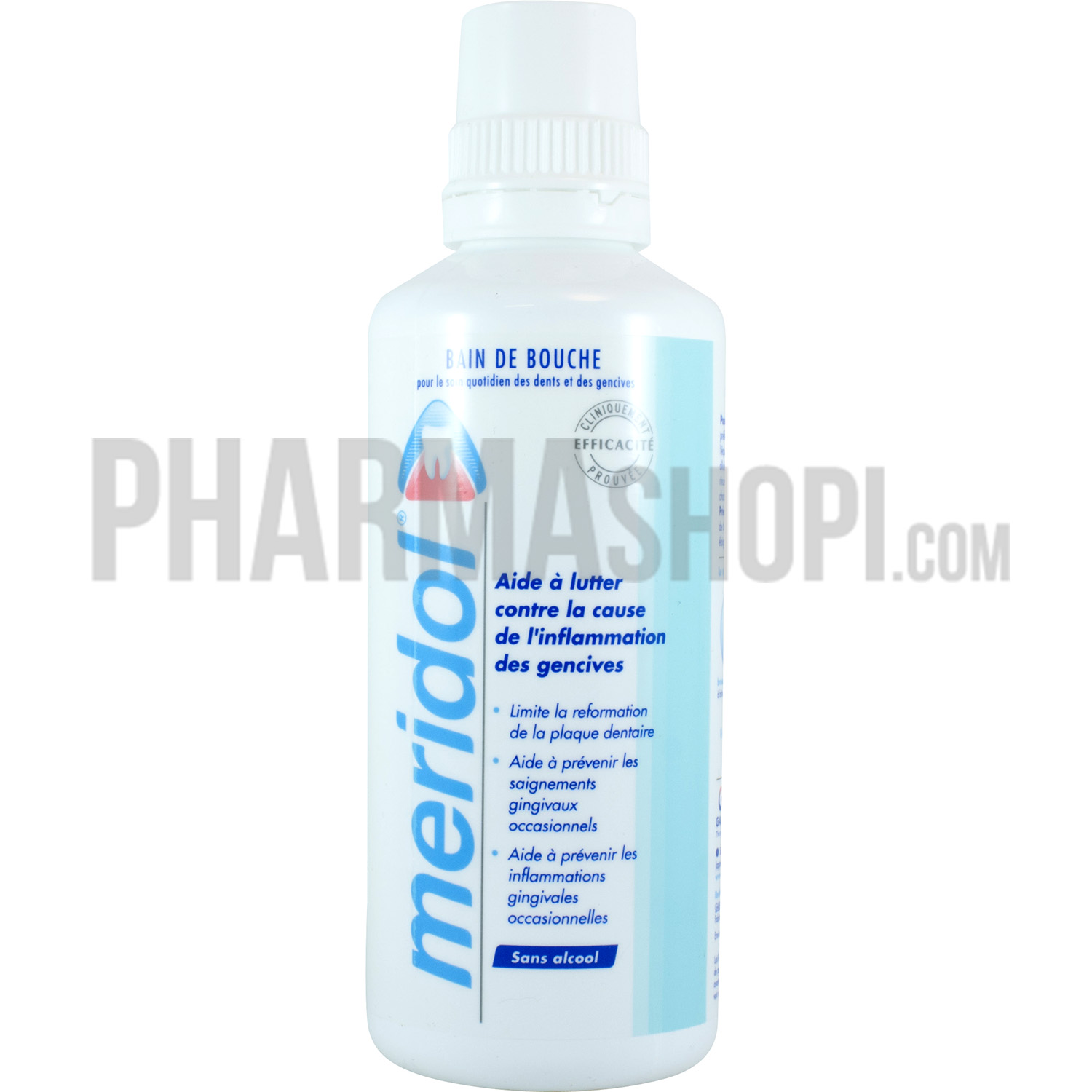 Bain de bouche meridol contre l'inflammation des gencives Meridol - flacon 400 ml