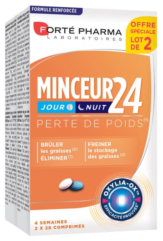 Minceur 24 jour et nuit perte de poids Forté Pharma