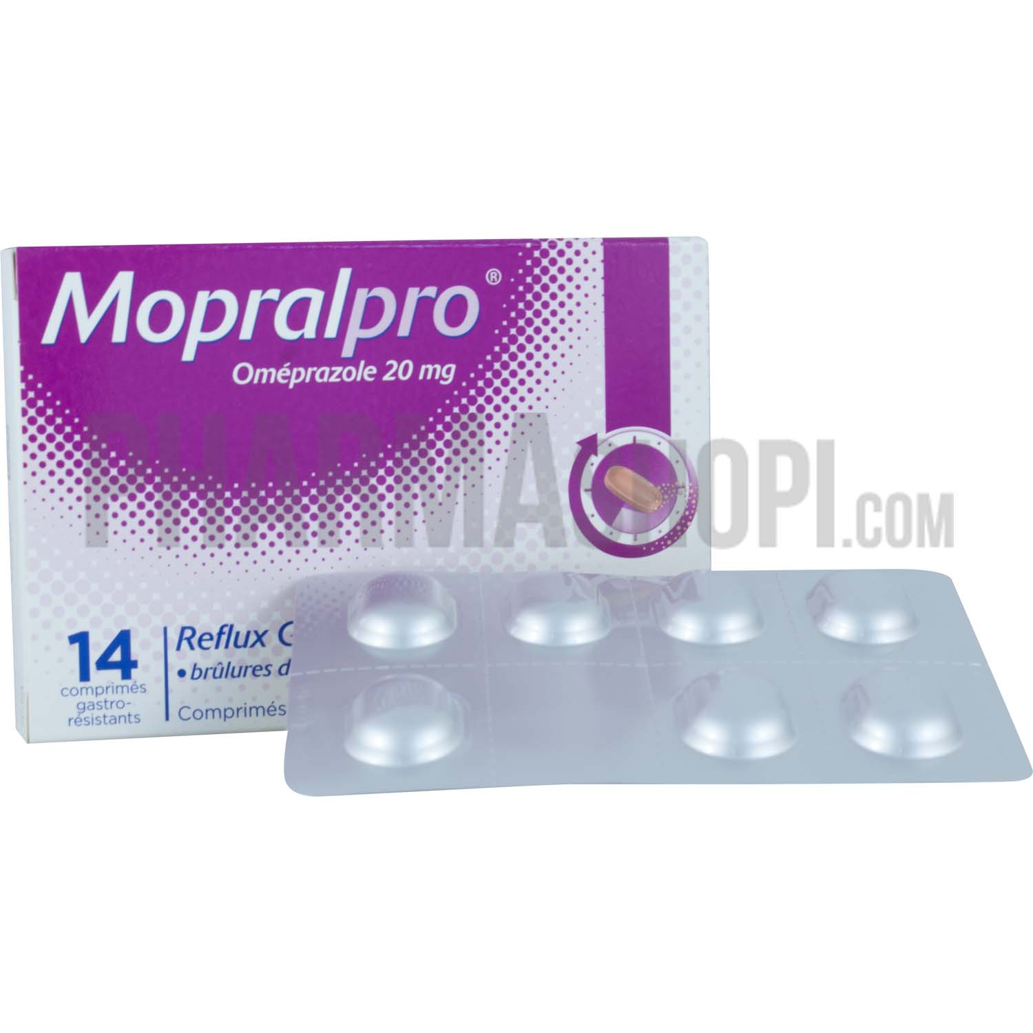 Mopralpro 20mg - 14 comprimés gastro-résistants