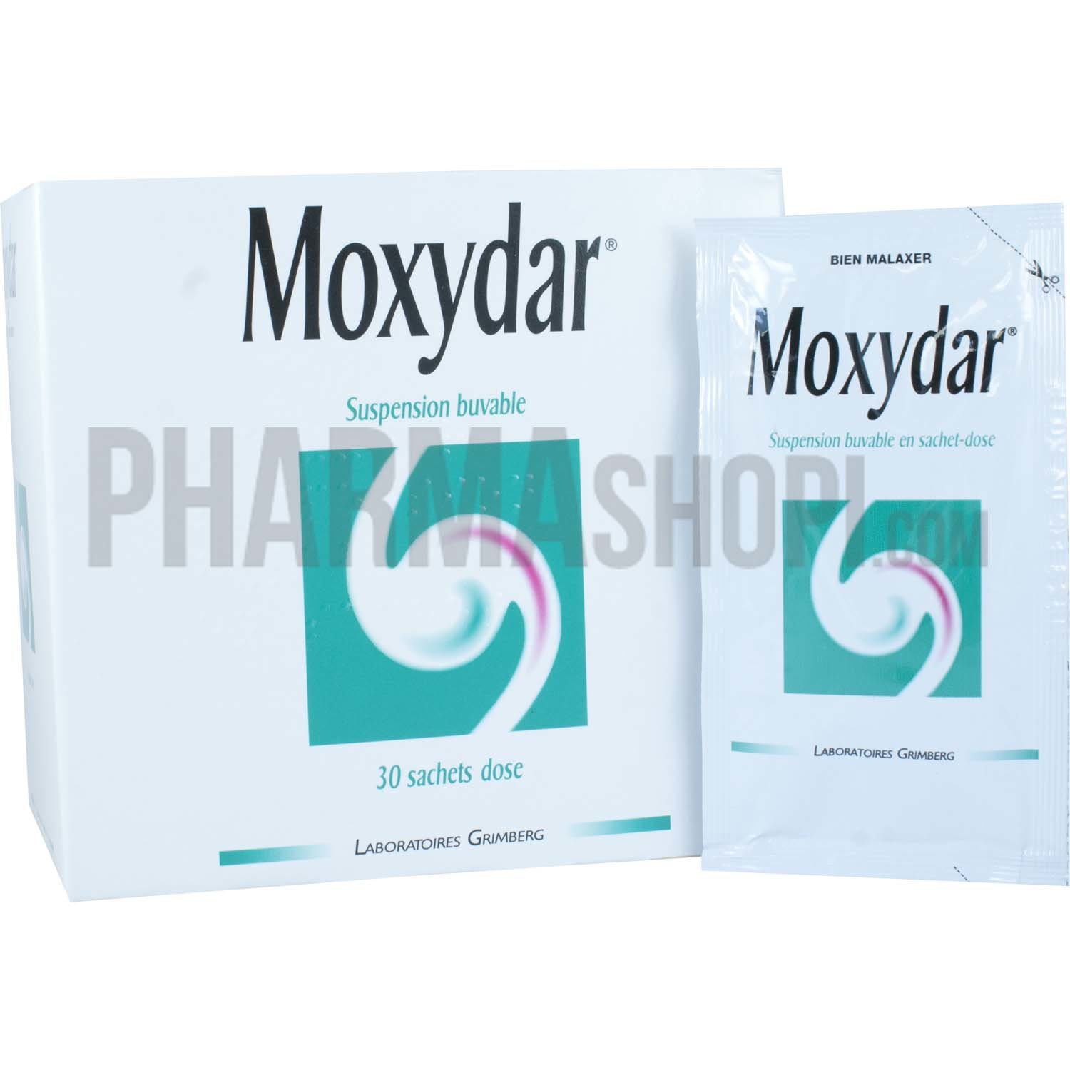 Moxydar suspension buvable - boîte de 30 sachets de 20 ml