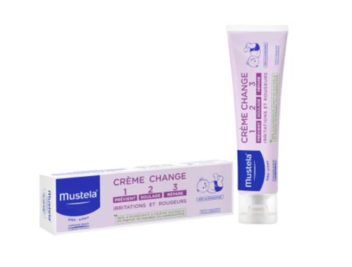Crème change 123 irritations et rougeurs Mustela - tube de 50 ml