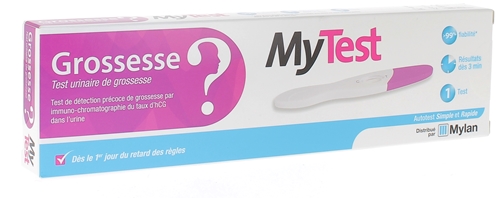 My test test urinaire de grossesse, 1 test