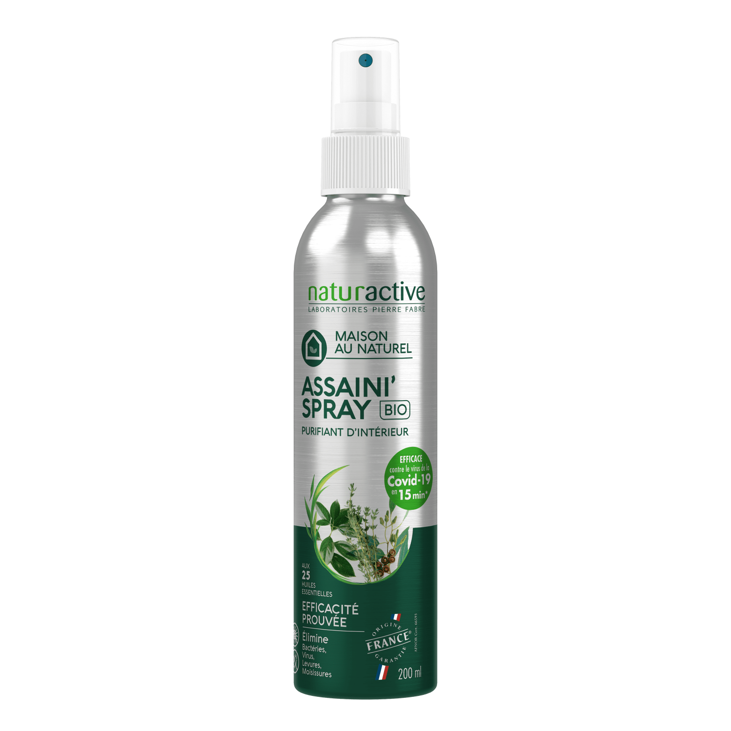 Assaini'spray aux huiles essentielles BIO Naturactive