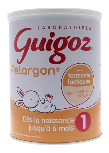 Guigoz Pelargon Lait 1er Âge Jusqu'à 6 Mois 780 g